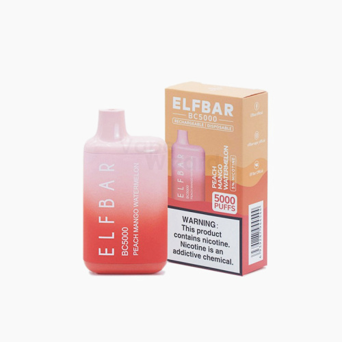 Einweg -Vape Elf Bar 5000 Puffs Elektronische Zigarette