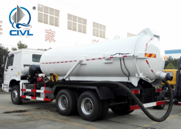 SINOTRUK HOWO 6x4 20000L sewage suction truck