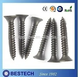 Hot Selling Black Bugle Head Philips #2 Wall Mounting Screws