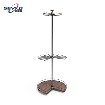 Rotating Clothes Basket for Metal Garment Racks