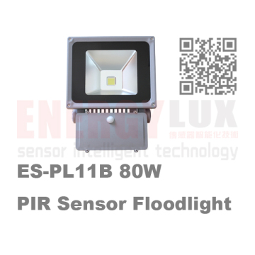 ES-PL11B LED-Flutlicht mit PIR-Bewegungssensor