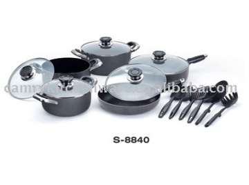 16PCS ALU COOKWARE SET