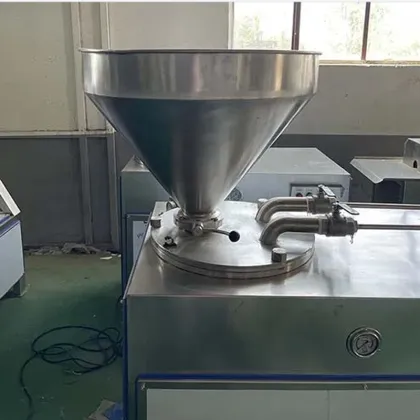 Vegetarian Smoked Salami and Sausage Production Line in Italy