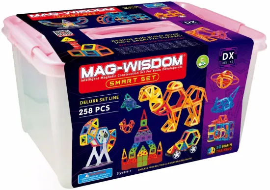 258 pcs Magical Construction Tiles Toys