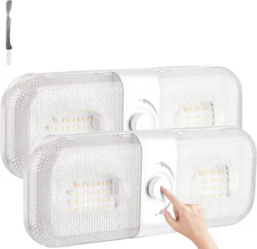 Adjustable Brightness LED Ceiling Light for RV Camper Reading
