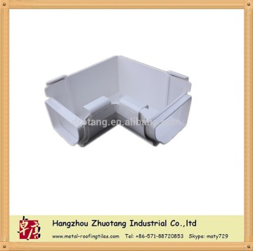 hot sale! 5.2inch PVC rain gutter systems--90 degrees inside conrner