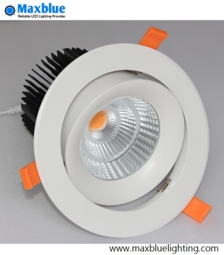 Hole 145mm LED Recessed Ceiling Light with 30W CREE COB