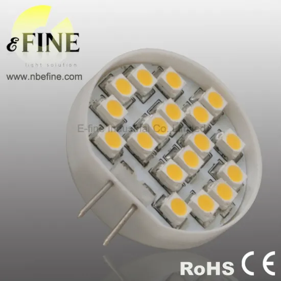 G4 12V led 1W gy6.35 LED bulb 18pcs SMD 3528