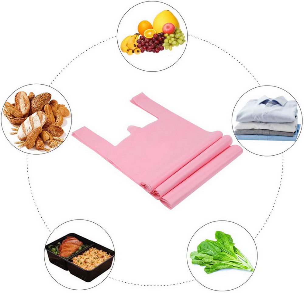 Retail Plastic Grocery Shopping Bags Wholesale