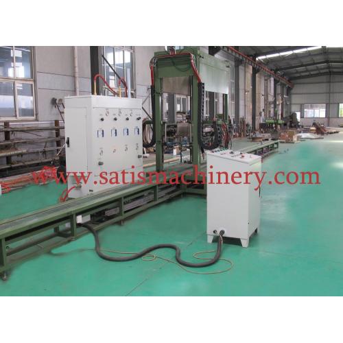 Automatic Copper Tubing Fin Coil Brazing Machine