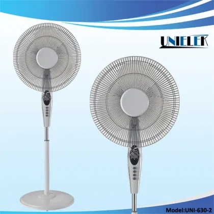 OEM Brand Electric Stand Fan 20mm thickness Copper Motor 220v Plastic Stand fan