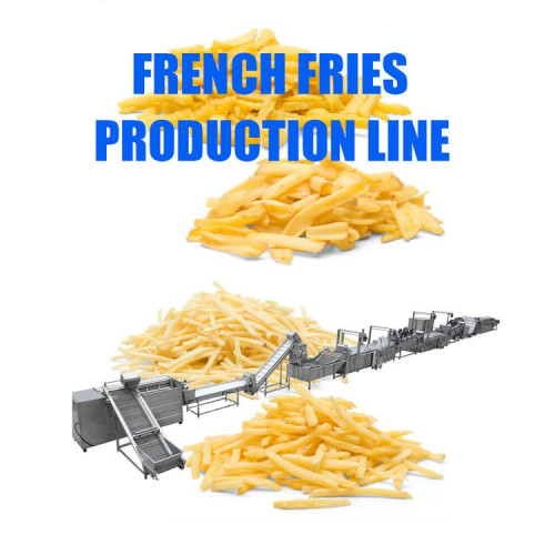 1000kg/h Μηχανή French Fries