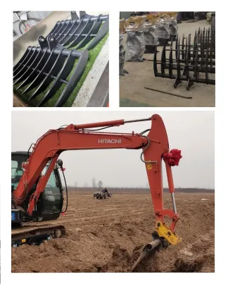 China Factory High-Quality Excavator Attachments: Focus on Rake Excavator Rod Rakes