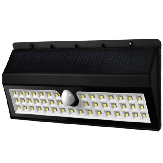 44 LED Detailed solar garden light parts hot sale solar street light