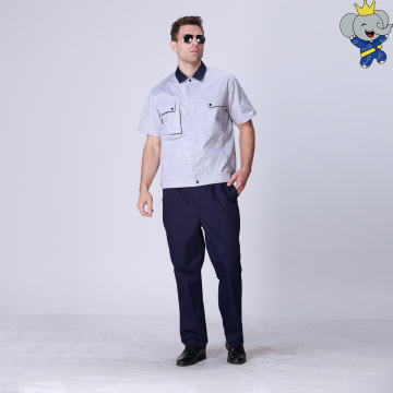 শিল্প ব্যবহারের জন্য হালকা ধূসর কাজের শার্ট