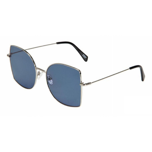 Mellume Oversized Square Butterfly Metal Polorized Sunglasses