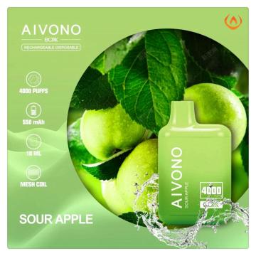 Aivono aim boxx 4000 पफ्स डिस्पोजेबल vape डिवाइस