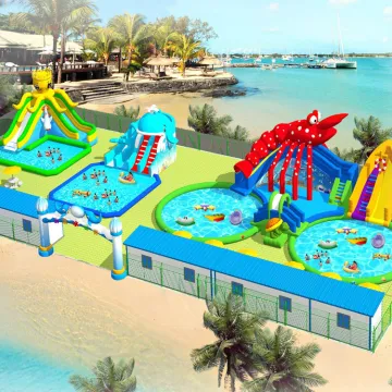 Outdoor water Slide inflatable Water Playground
