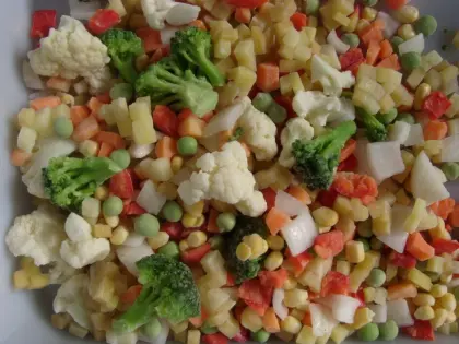 HIGH QUALITY FROZEN MIXED VEGETABLES