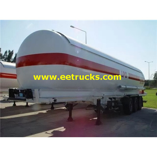 50000 Litres 25ton LPG Semi-trailer Tanks