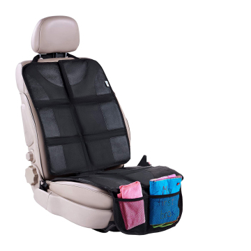 Stain Resistant Car Seat Protector with Storage Pockets