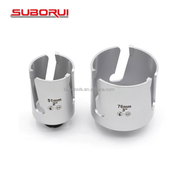 SUBORUI Industrial High Quality Custom 4 Inch TCT Tungsten Carbide Tipped Multi-Purpose Hole Saw for Metal and Wood