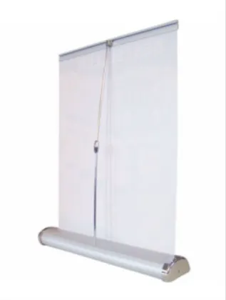 Custom printed table top roll up banner