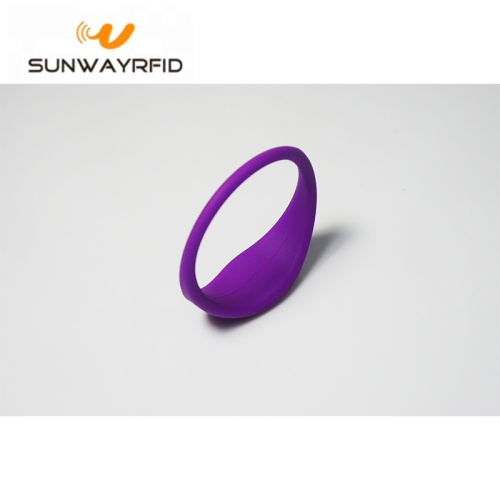 13.56MHZ RFID Wrist Strap NFC Silicone Slim Wristband