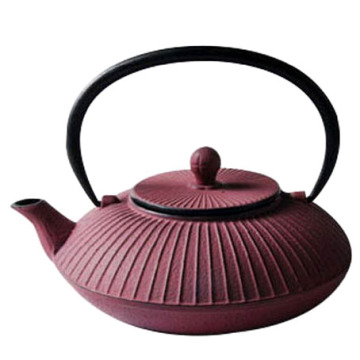 Hot Sale China Traditional Classic 780ml Enamel Red Color Cast Iron Teapot: Get Yours Now!