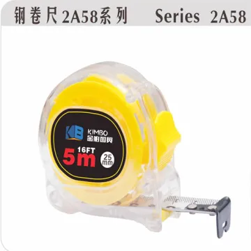 High Quality Transparent Abs Case Steel Measuring Tape