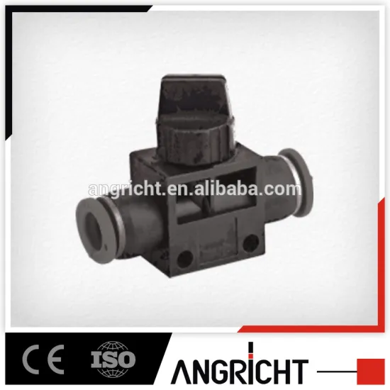 A334 Plastic Pneumatic Air Fitting Hand Ball Valve