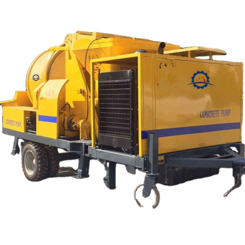 Portable Electric Small Diesel Hose Concrete Mixer Pump - QIC Tractor Mini Truck Machines