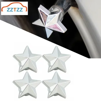 ZZTZZ 4Pcs/lot Universal Moto Bike Car Tires Wheel Valve Cap Dust covers Car Styling for Universal Cars Motorcycle Decorative