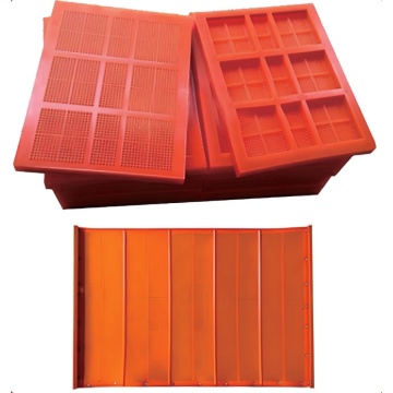 Polyurethane mine screen