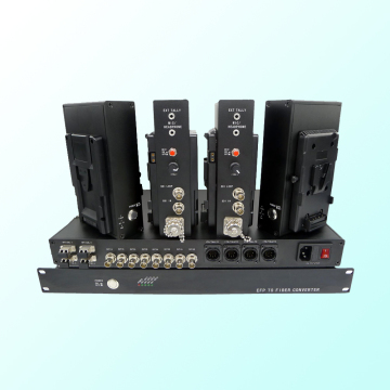 EFP Fiber Optic Solution for Datavideo ITC-100 Intercom System in OB Vans or SNG with 3G-SDI and Audio Over Fiber