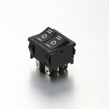 Mini Electric Square Double Pole Rocker Switches