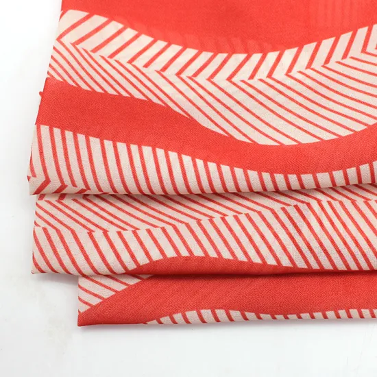 100% polyester fabric 75D*75D chiffon fabric