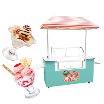 Customized Street Mobile Ice Cream Cart