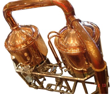 Widely Used Hotel Copper Beer Equipment Conical Fermenters