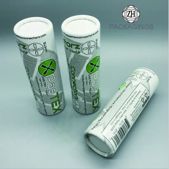 Custom paper tube box/apparel packaging tube