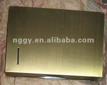 stainless steel c-fold tissue dispenser D-N218A