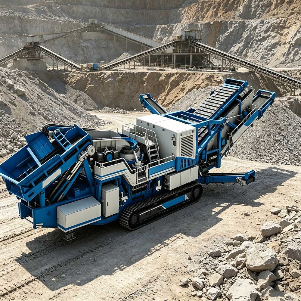 Modular Mobile Crushing Screening Plant