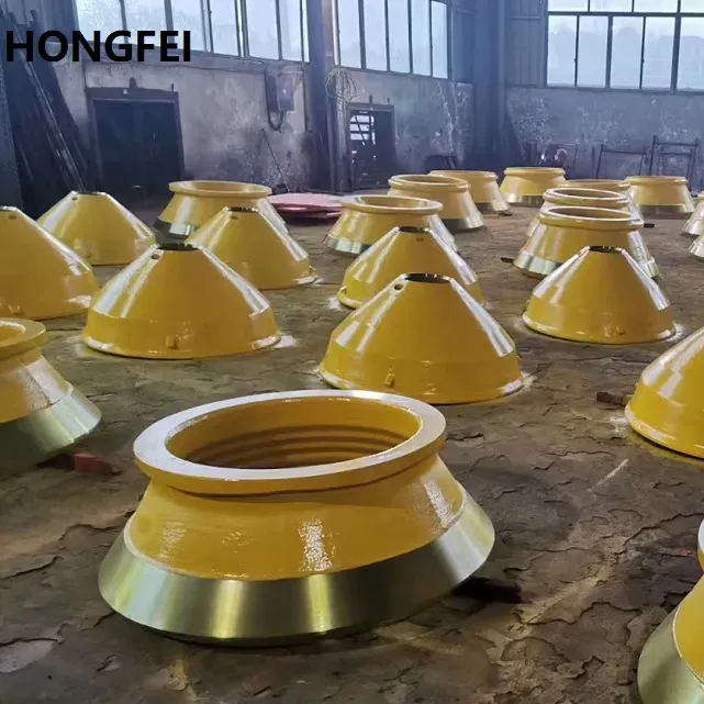 High Manganese Steel Casting Cone Crusher Parts