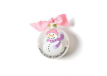 My First Christmas Customizable Christmas Glass Ball