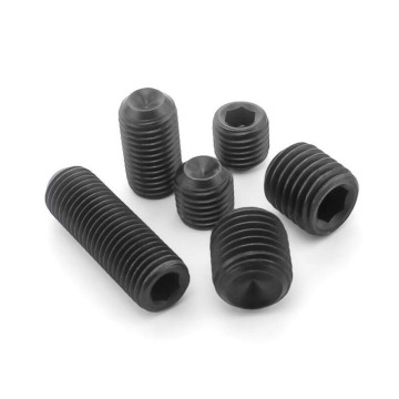 Stainless/Steel Hex Socket Set Screws With Flat Point