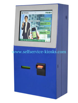 15, 22 Inch Waterproof Check Reader And Passport Reader Multifunction Kiosk