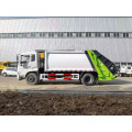 12ton compressed waste collection truck hang garbage bins