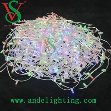 DC12V replaceable LED clip string lights , garden deco string lights