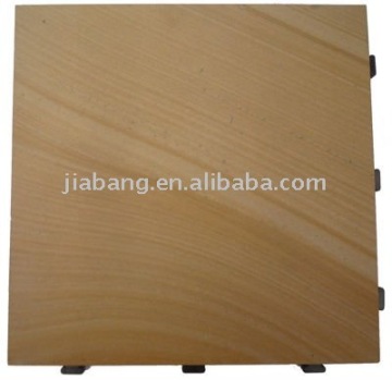 Sandstone outdoor interlocking decking with PE base-SYT1