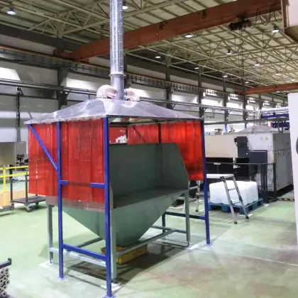 Industrial Dust Smoke Extraction Hood Fume Suction Hood